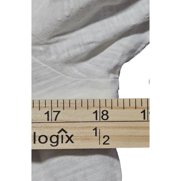 Lucky Brand Women’s Embroidered Top Ivory L Boho Chic Vintage Roadtrip Folk - Picture 13 of 16